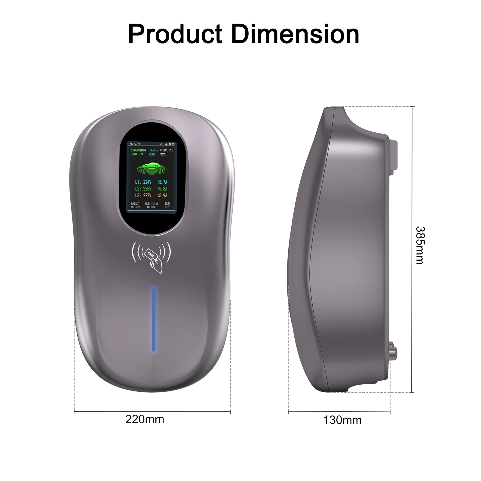 Wholesale Ev Charging Station Gb/t Wallbox Ev Charging Station 32a 7kw ...