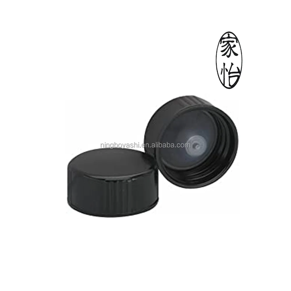 PLASTIC CT CLOSURE: 20-4 00 BLACK . PHENOLIC POLYSEAL CONE LINER INFO