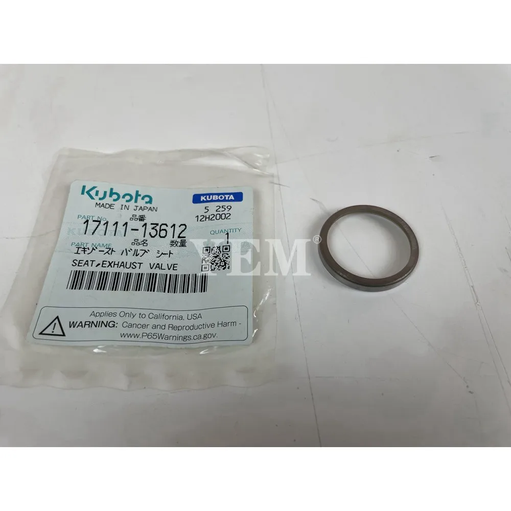 V2403 Exhaust Valve Seat Insert 17111-13612 for Kubota