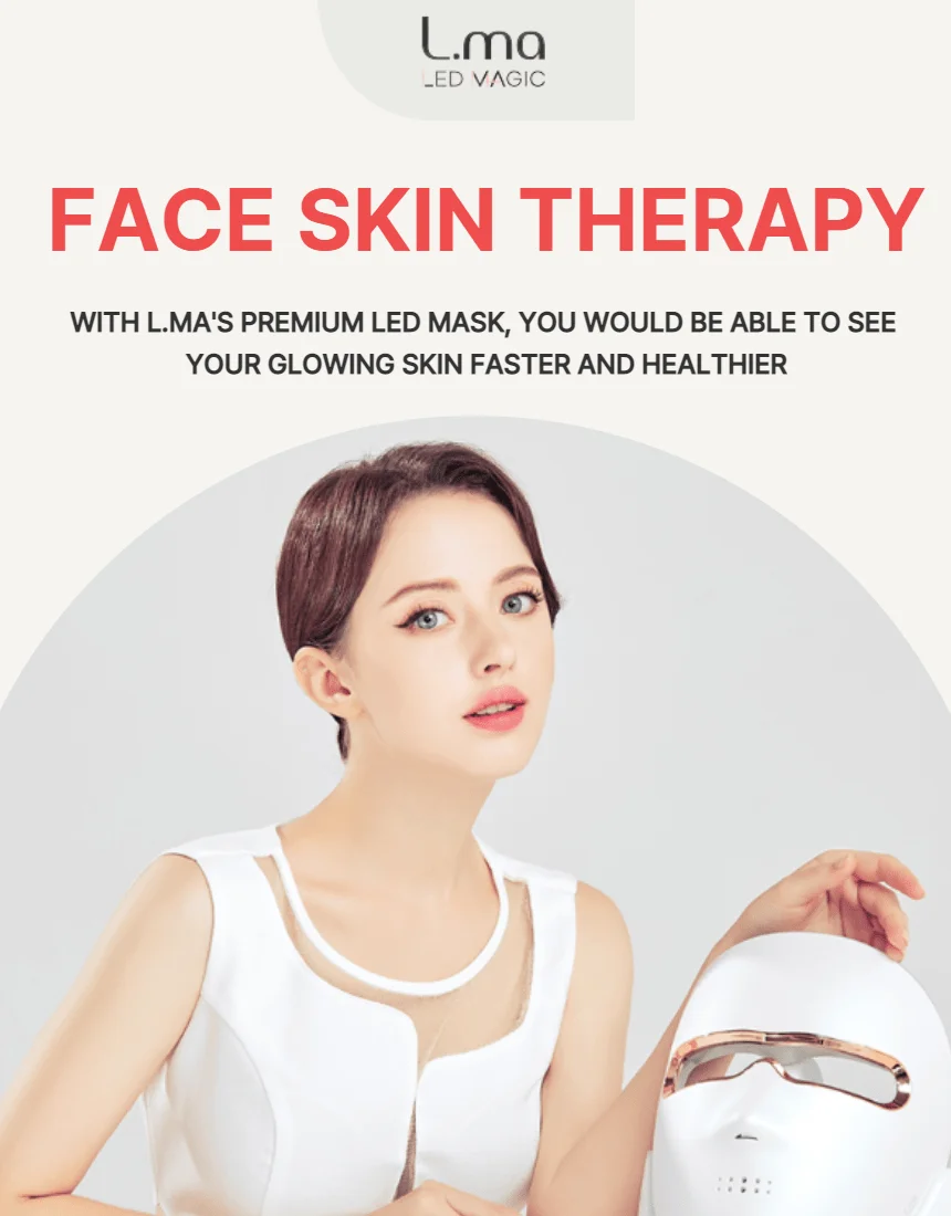 L.ma Led Light Therapy Device Face / Premium Light Therapy / 4