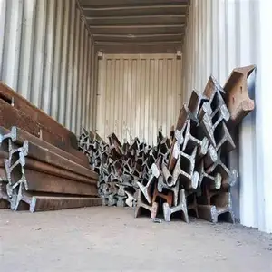 Best Quality HMS1 & 2 Scrap Rail Tracks Ferrous Steel Scrap for Melting FR Origin