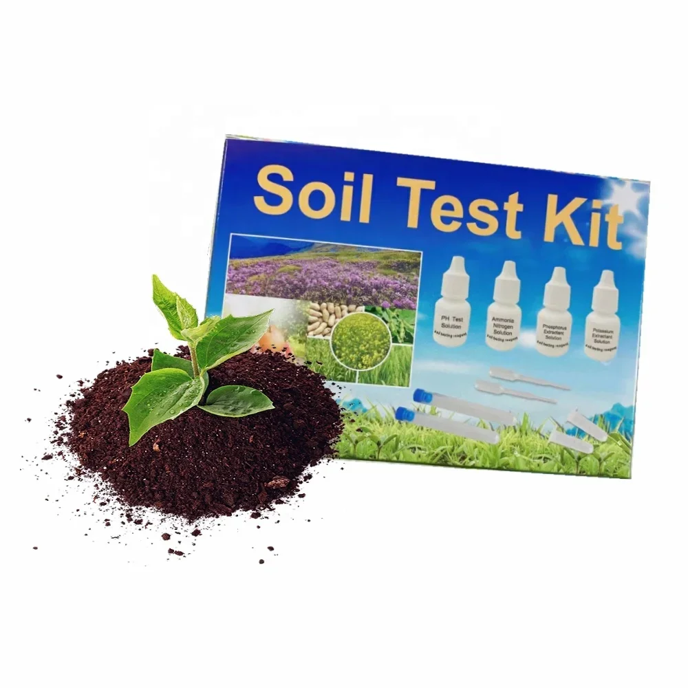 4in1 Soil Water Reagent Test Kit For Ph Npk Nitrogen,Phosphorous And ...