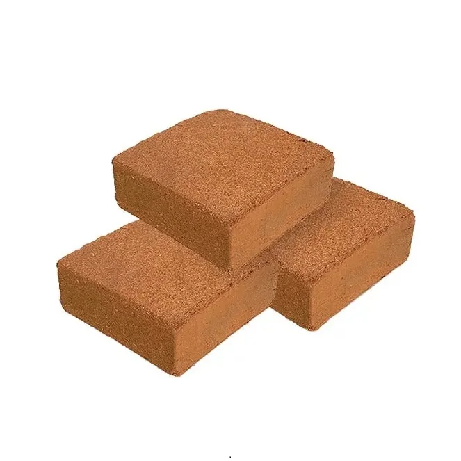 Standard Quality Coco Peat Block Bricks For Nursery Use Available At