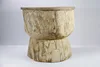 Natural, bleached teak