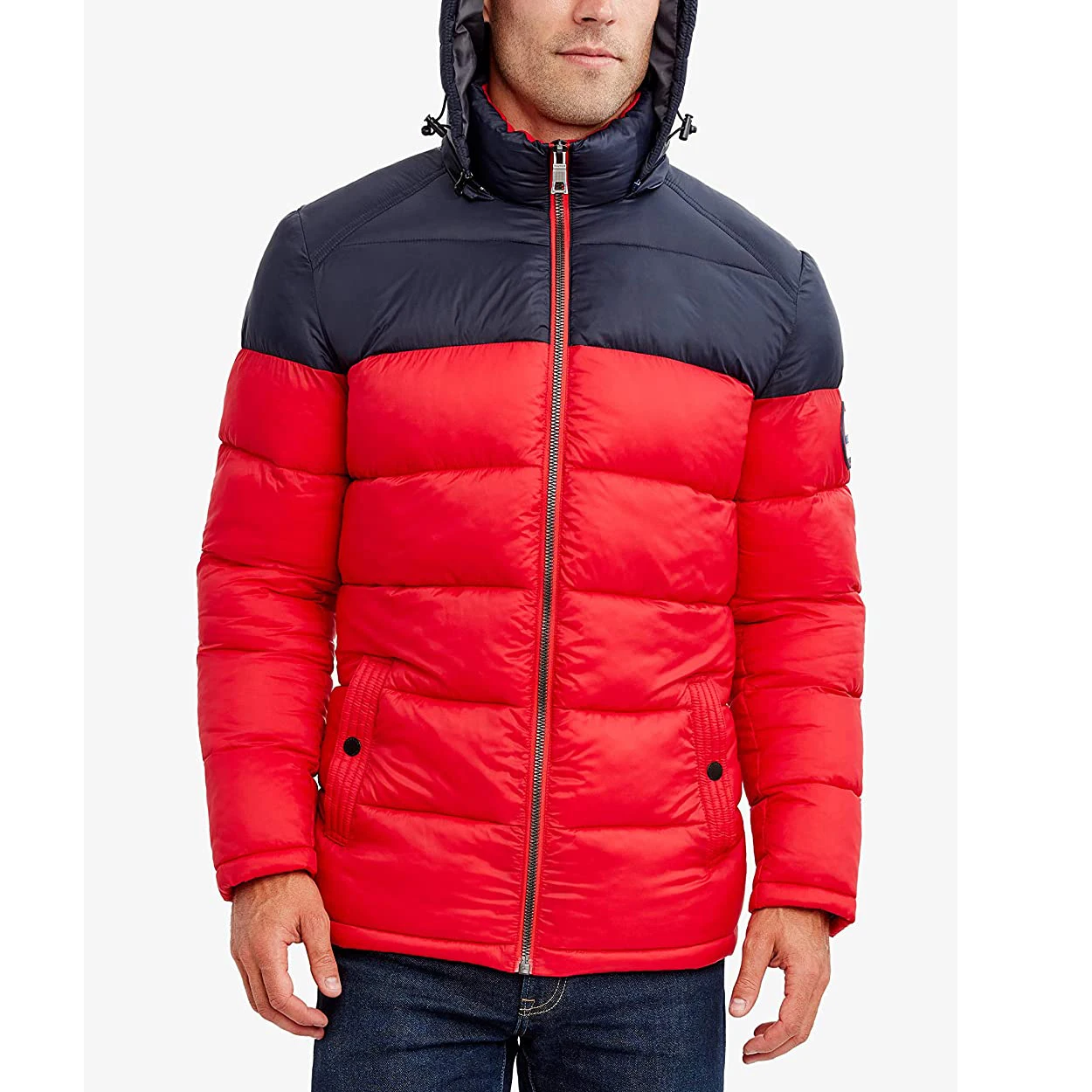 Puffer Jacket,Red Bubble Puffer