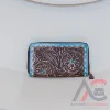 Brown With Turquoise Tooling
