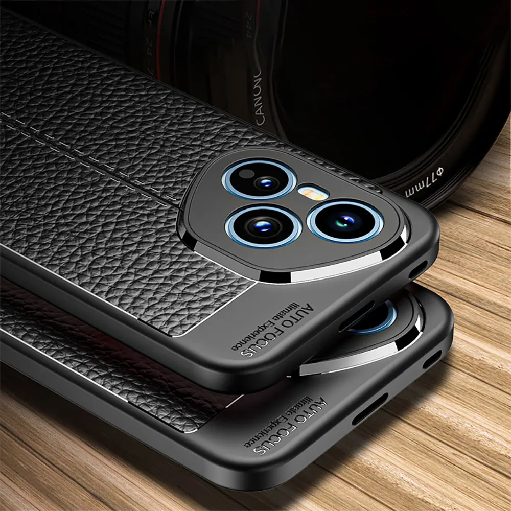 product case for honor 400 genuine leather shockproof anti fingerprint  dust resistant full protection for screen  camera laudtec-3