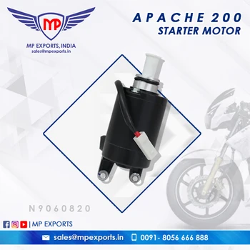 Tvs apache best sale starter motor price