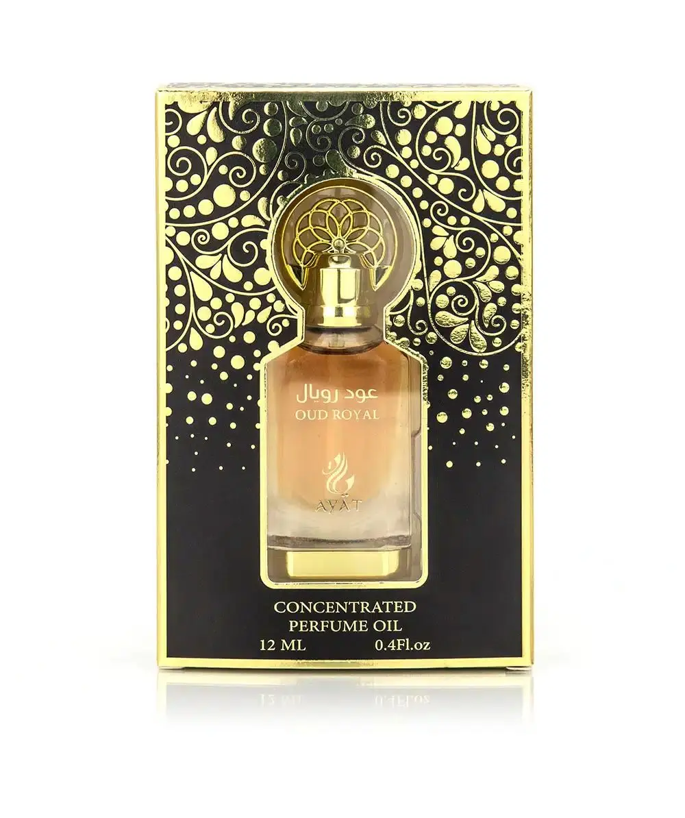 Parfum Royal Oud & Safran - Huile Pure 12ML - Niche Arabe Par Oud D'Arabie London