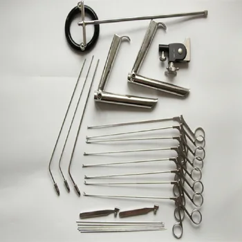 Kit Laringoscopio Per Microchirurgia Laringea - Strumenti ORL Per Endoscopia Chrome Surgical