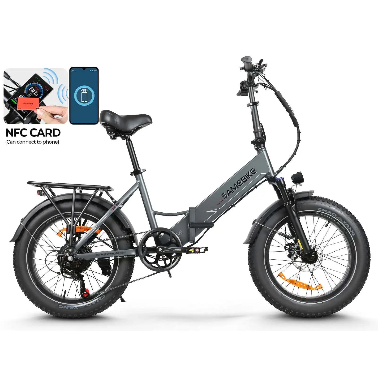 LOTDM200-II 750W Step-through Folding Bike