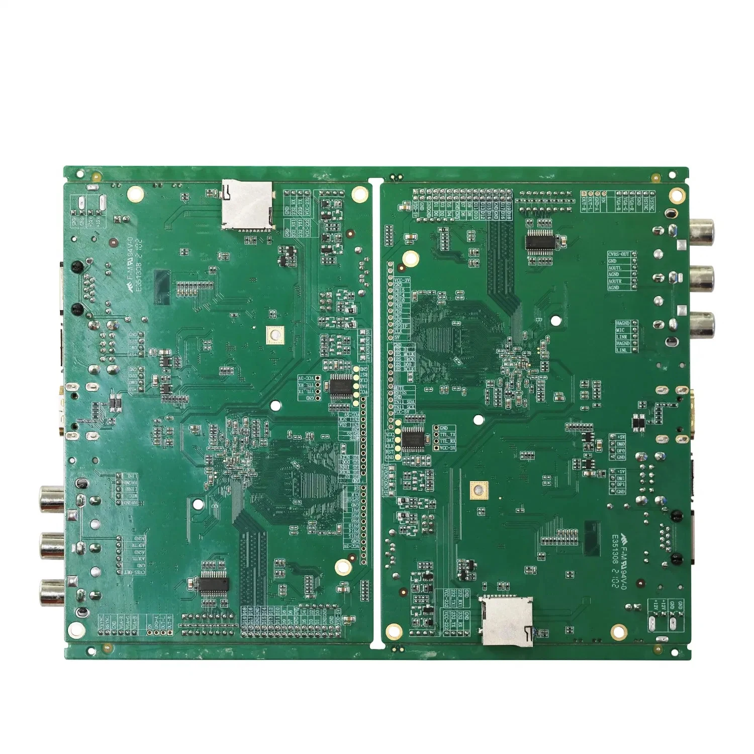 Turnkey PCB Fabrication Factory OEM One Stop Audio Motherboard PCB Assembly Manufacturer Consumer Equipment Amplifier Board PCBA