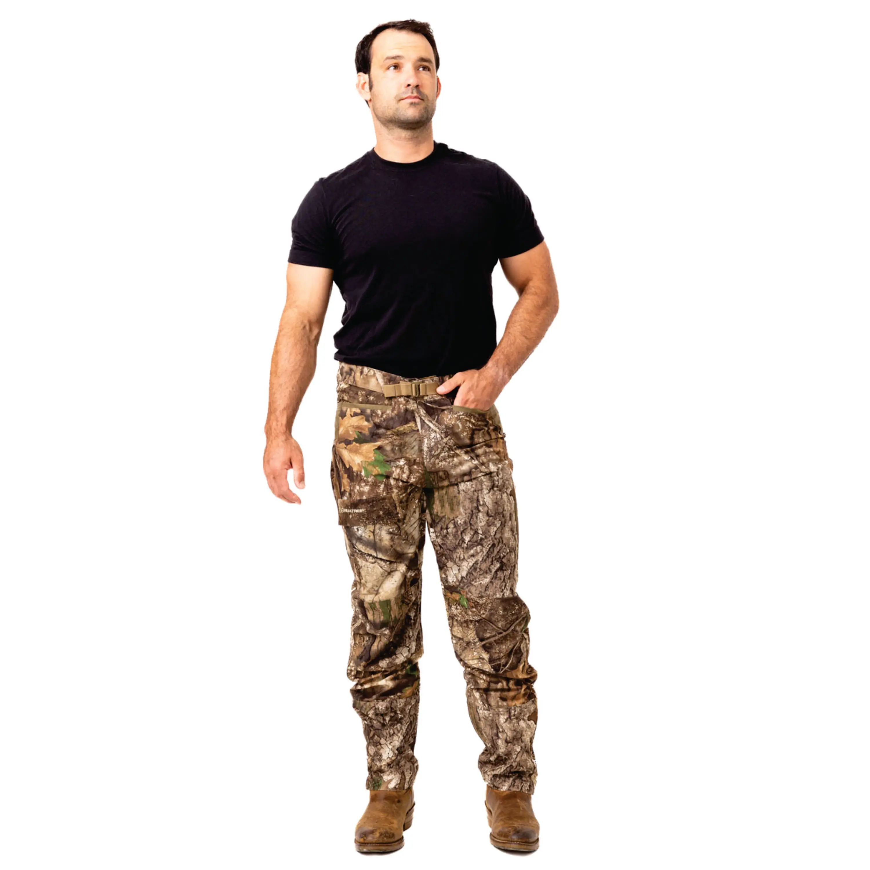 Realtree Stalker 5-Pocket APX Camo Pants - Ripstop Fabric