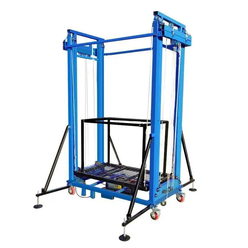 Electric Lifting Scaffold Building Walking Lifting Brick Electric Lifting Elevator Outdoor Elevator Is Stable