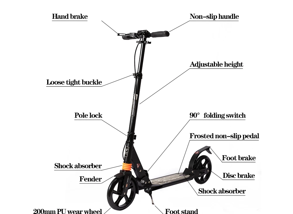 Wholesale Kick Scooters Foot Scooters With High Quality Oem Odm Scooter ...