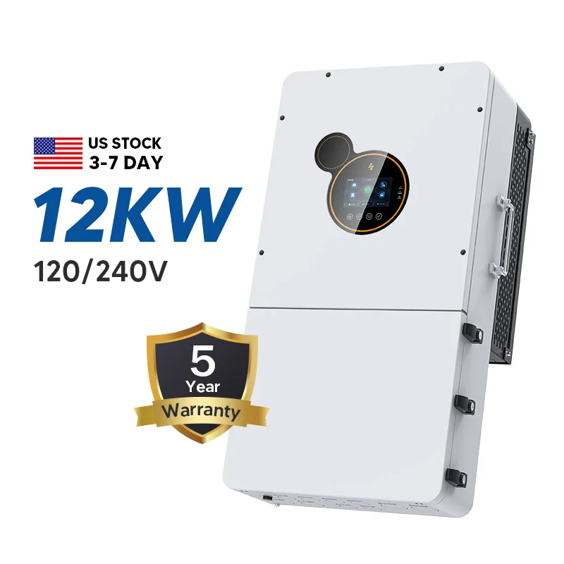 Pois-verkosta invertteri pois-verkosta 8 kW 10 kW 12 kW alhainen taajuus SRNE Hybridiaurinkoinvertteri MPPT-lataussäätimellä Sei-12k-upro