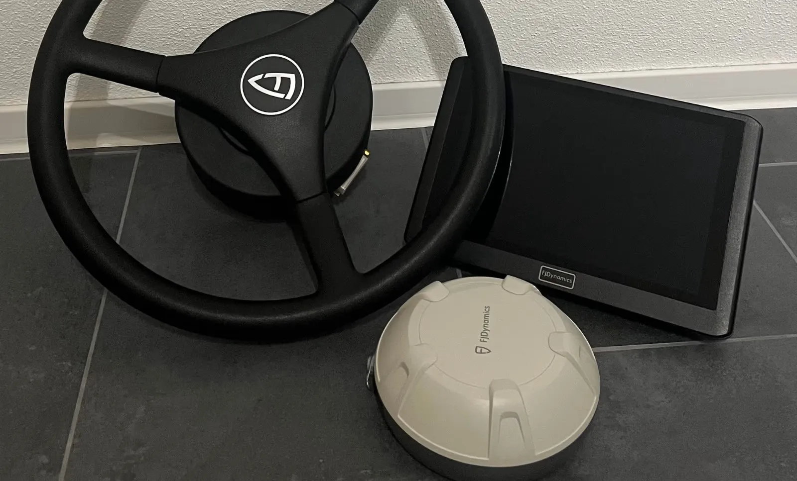 RTK Steering System FJ Dynamics AT2 for Tractors, Combine Harvesters GPS Steering  with Autopilot for Sale