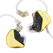 CCA CRA+1DD HIFI Dynamic Earphone Stage Performance Bass Headphone with Upgrade Cable