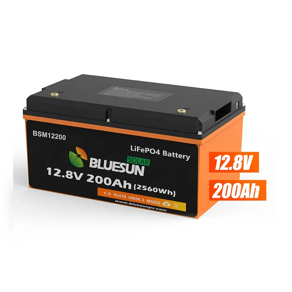 Bluesun Lithium  Battery 60v 48V Customized Solar Battery 2v 12v 300ah 200ah 100ah Energy Storage Battery Price