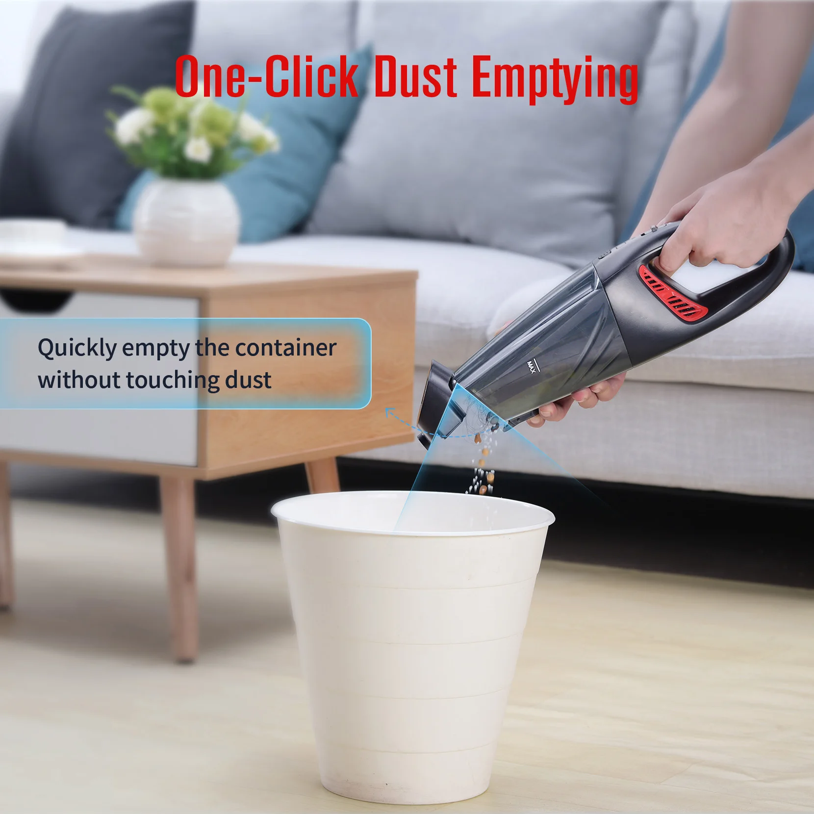 Горячая Распродажа Беспроводная портативная плавающая селфи-палка Пылесос портативный щетка для удаления пыли с автомобиля очиститель