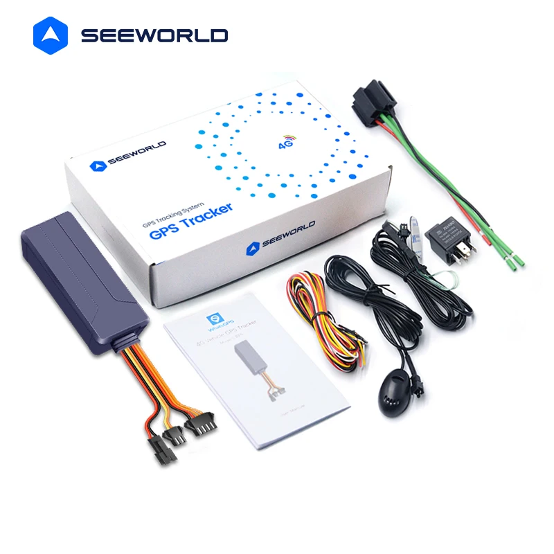 SEEWORLD D21L  GPS Tracker for Vehicles With ACC Alarm & Fleet Management Waterproof & Geo-Fence 4G Asset GPS