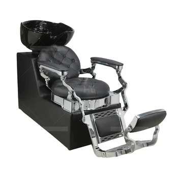 Luxury Heavy Duty Hydraulic Barber Chair Salon Equipment Shampoo Chairs