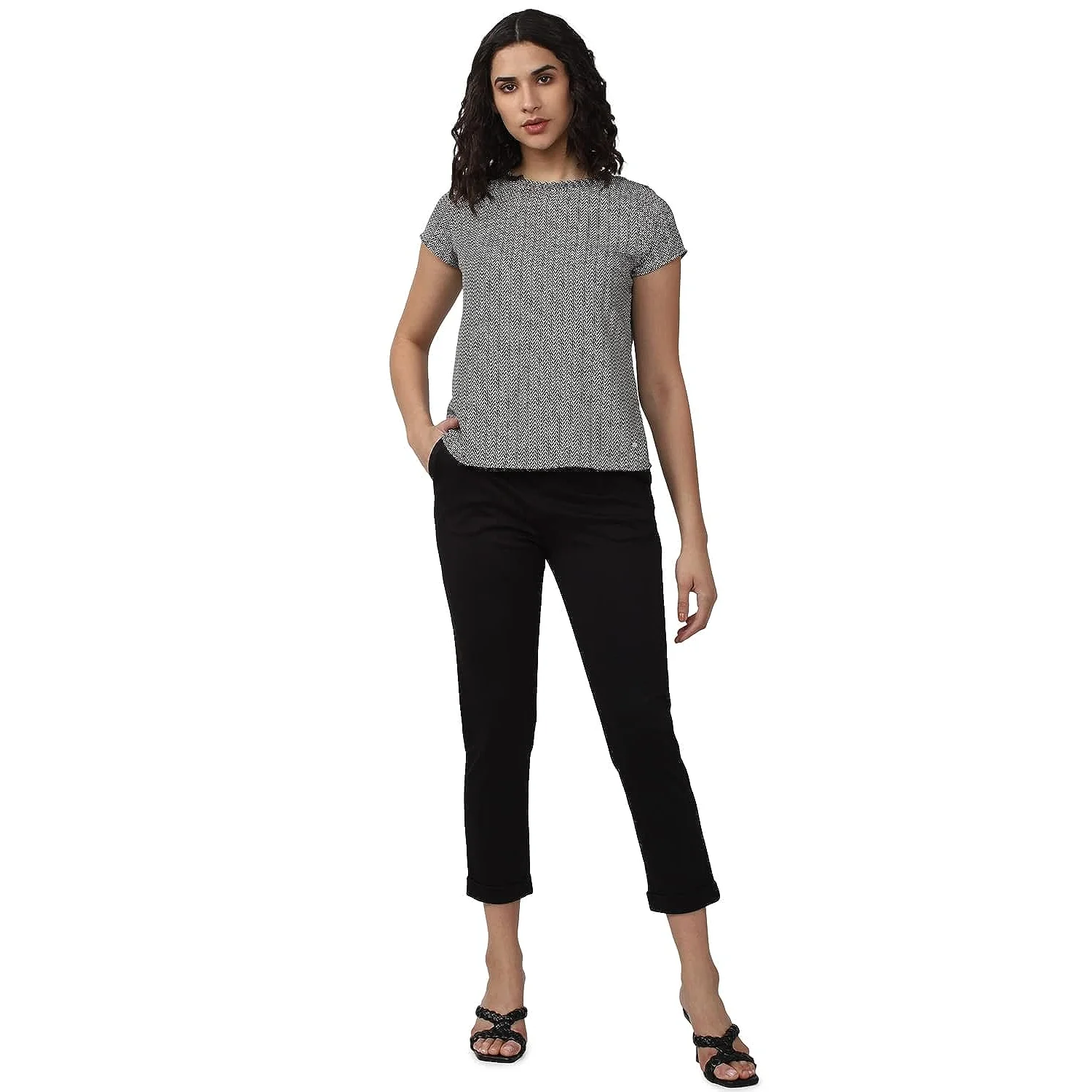2023 Top Selling Cheap Price Customized Design Casual Women's Trouser New Stylish High Low Waist Loose Slim Fit Trouser Women