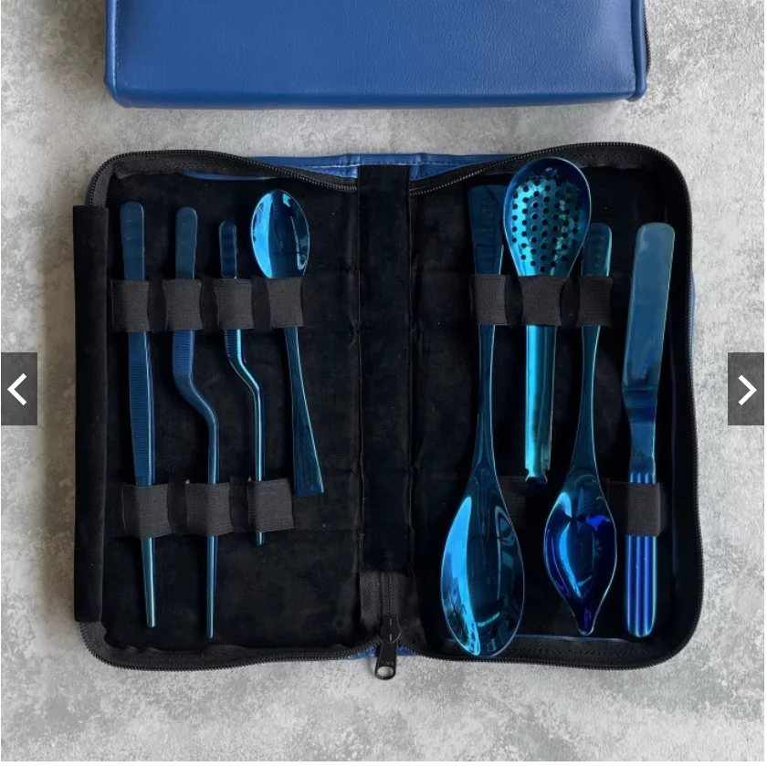 CREATIVECHEF Set di 7 strumenti di placcatura per culinari
