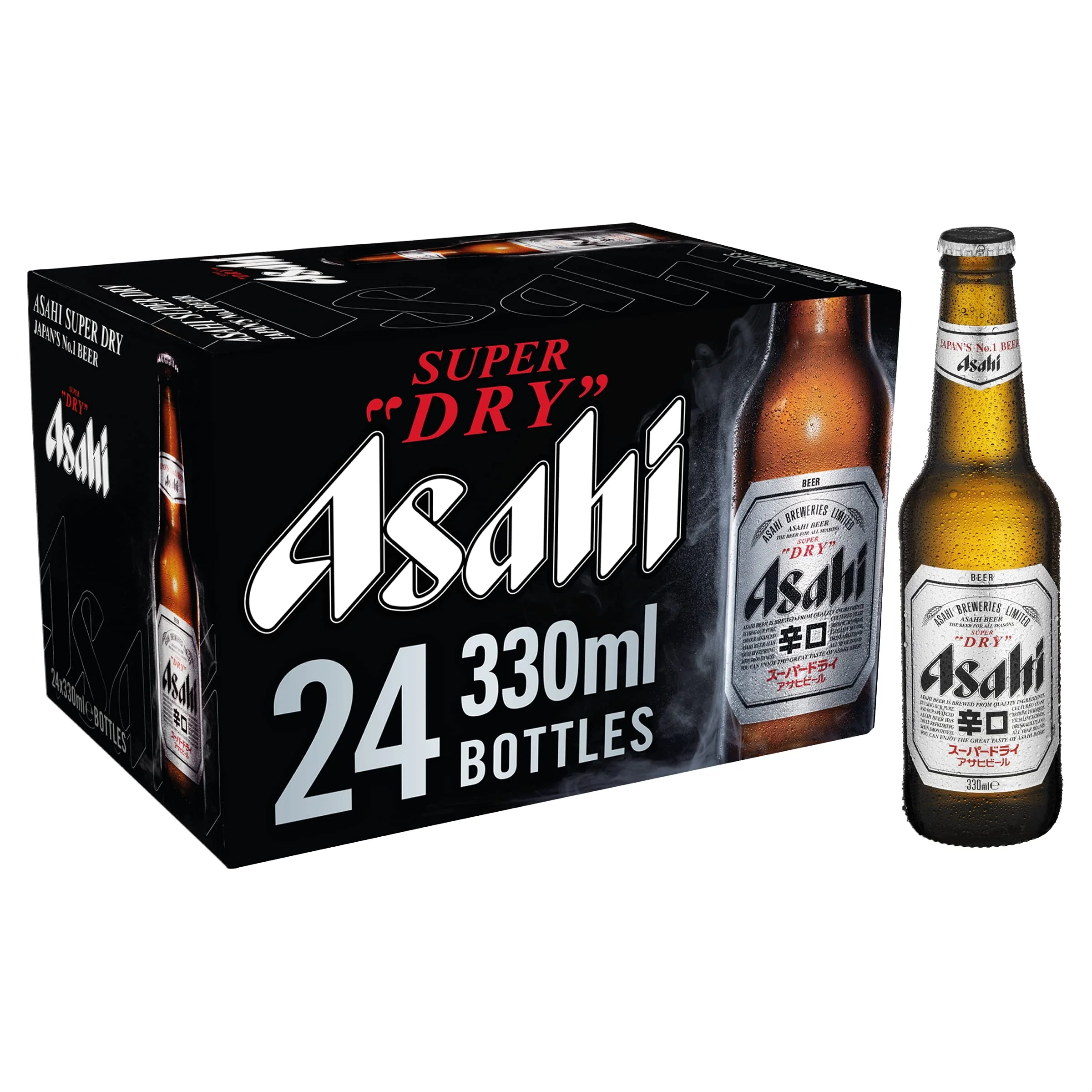 ASAHI＊＊ページ ASAHI SUPER DRY Japanese Import Beer - 4.5% Alcohol