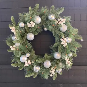 wholesale luxury christmas wreaths ZR3561