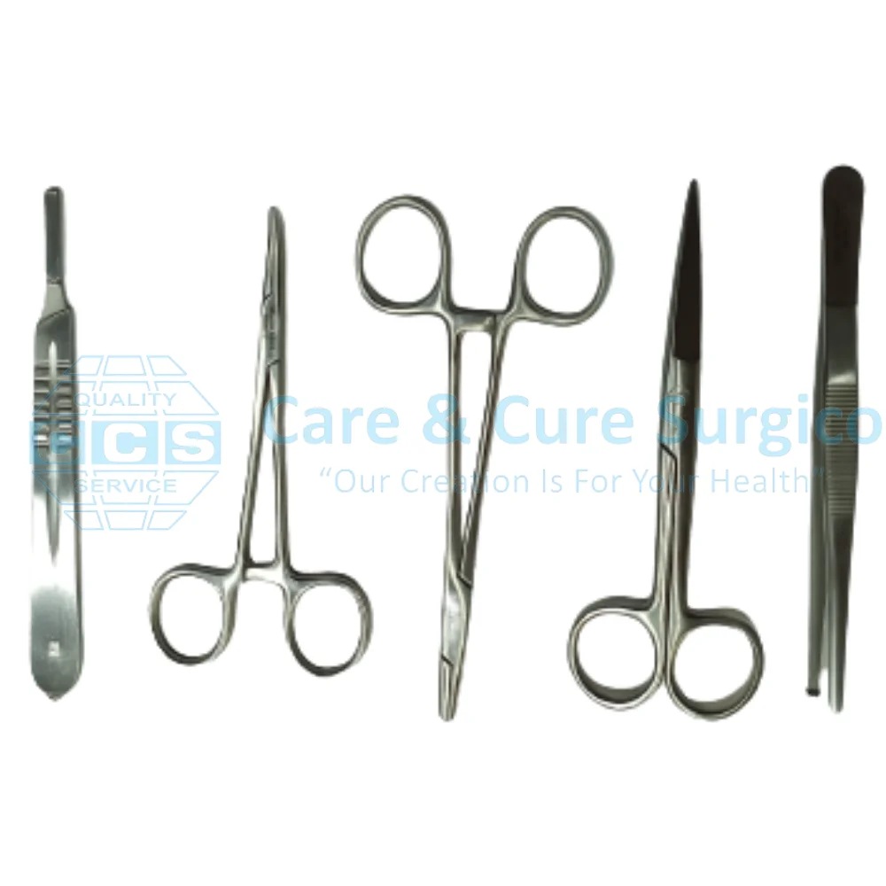 Medical Skin Suture Surgical Training Kit Silicone Durable Suture ...