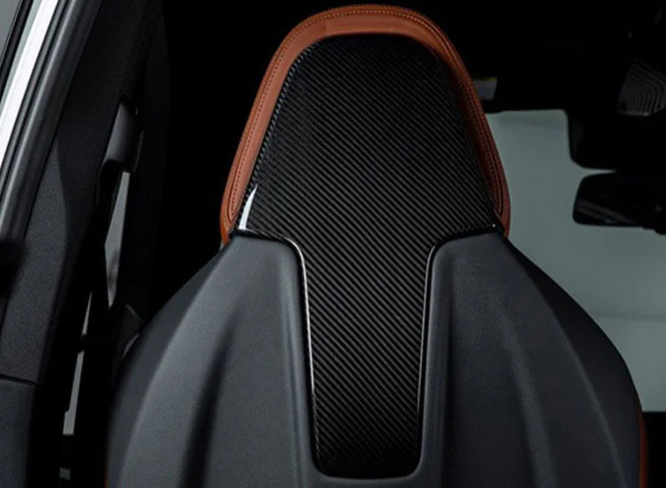 Dry G80 M3 Carbon Fiber Interior Front Seat Back Cover Cf Car Seat Back Shell For Bmw G80 M3 G82