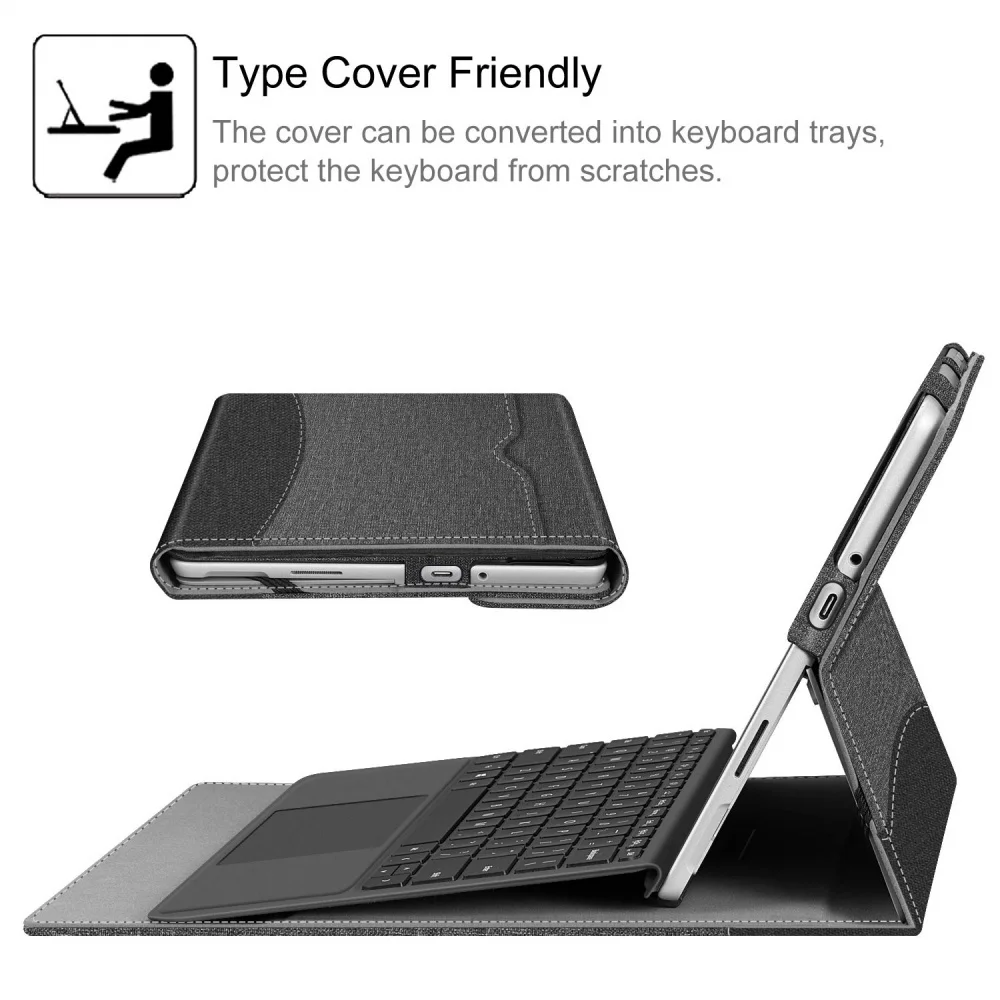1 multi angle port folio pocket compatible with type cover keyboard laudtec-7