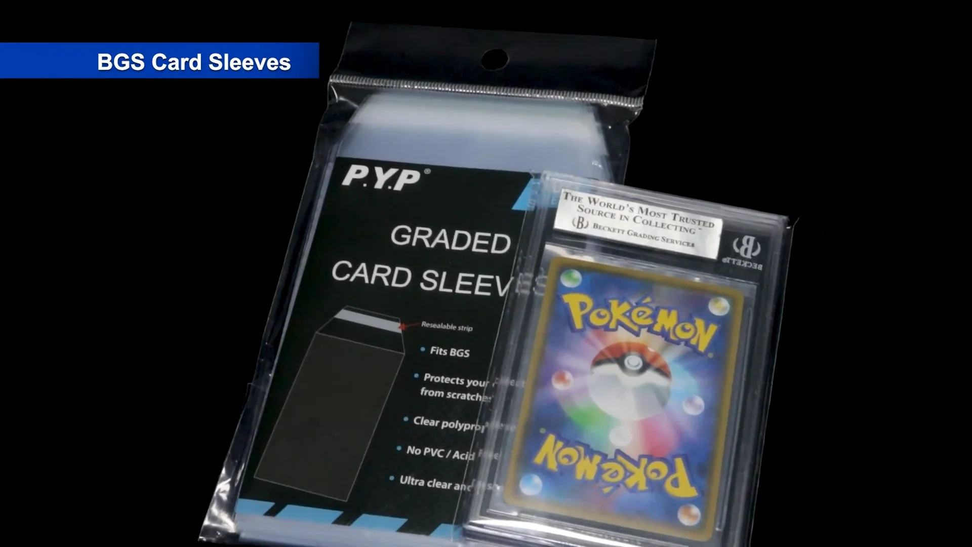 Perfect Fit Graded Cards Sleeves For Beckett Size Buy Graded Card