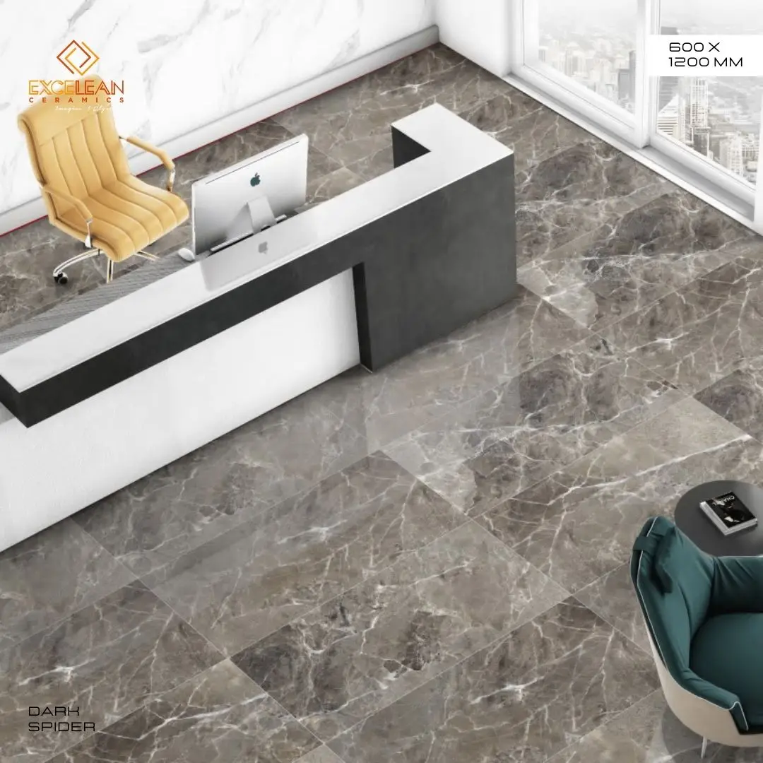Direct Import Indian Tiles for Flooring Granite 24x48 In. 60x120cm Ceramic Marble Tile Italian Marble Porcelain 600x1200mm Euro