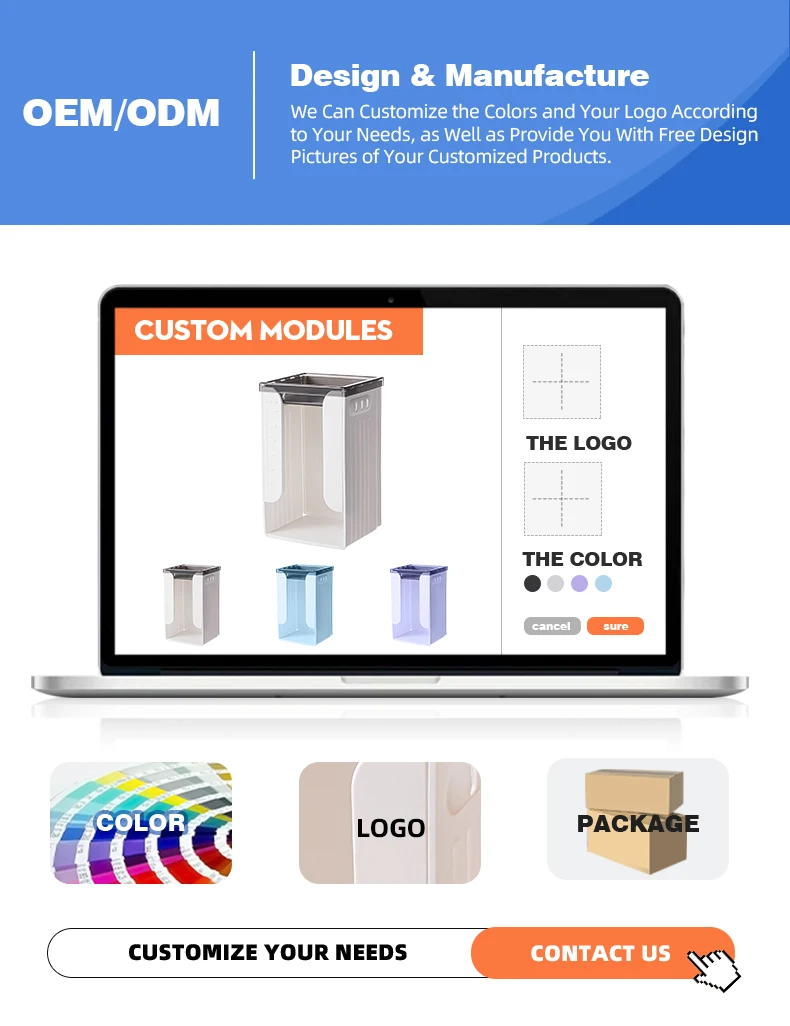 product wanuo kitchen instant noodles organizers kitchen food storage  container instant noodles storage rack-6