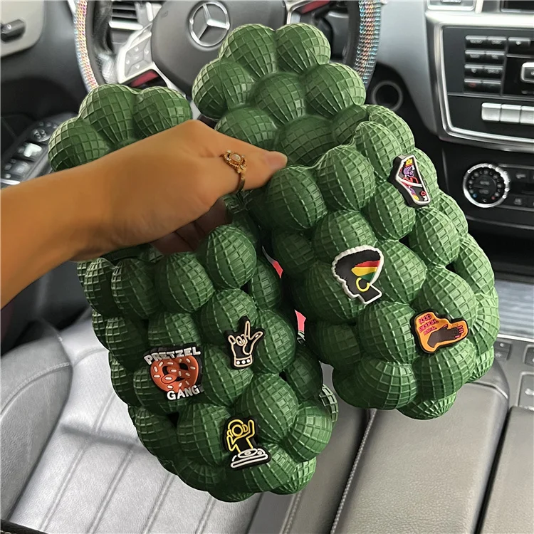 New Colorful Wholesale High Quality Massage Pink Men Women Slippers