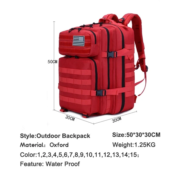 Outdoor tactical backpack