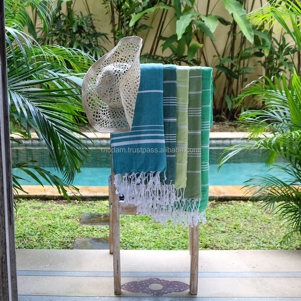 Pure Pestemal Turkish Custom Beach Towel Superdry Fouta Hammam Pestemal