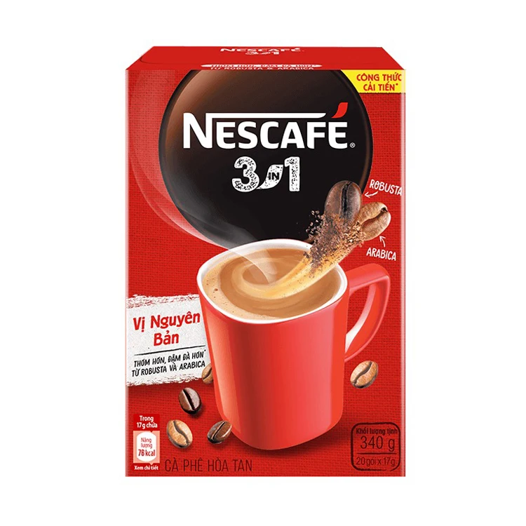 Nescafe 3 In 1 Classic Rich Aroma Instant Coffee In Single Serve Pack 24 X 165g Buy Nescafe