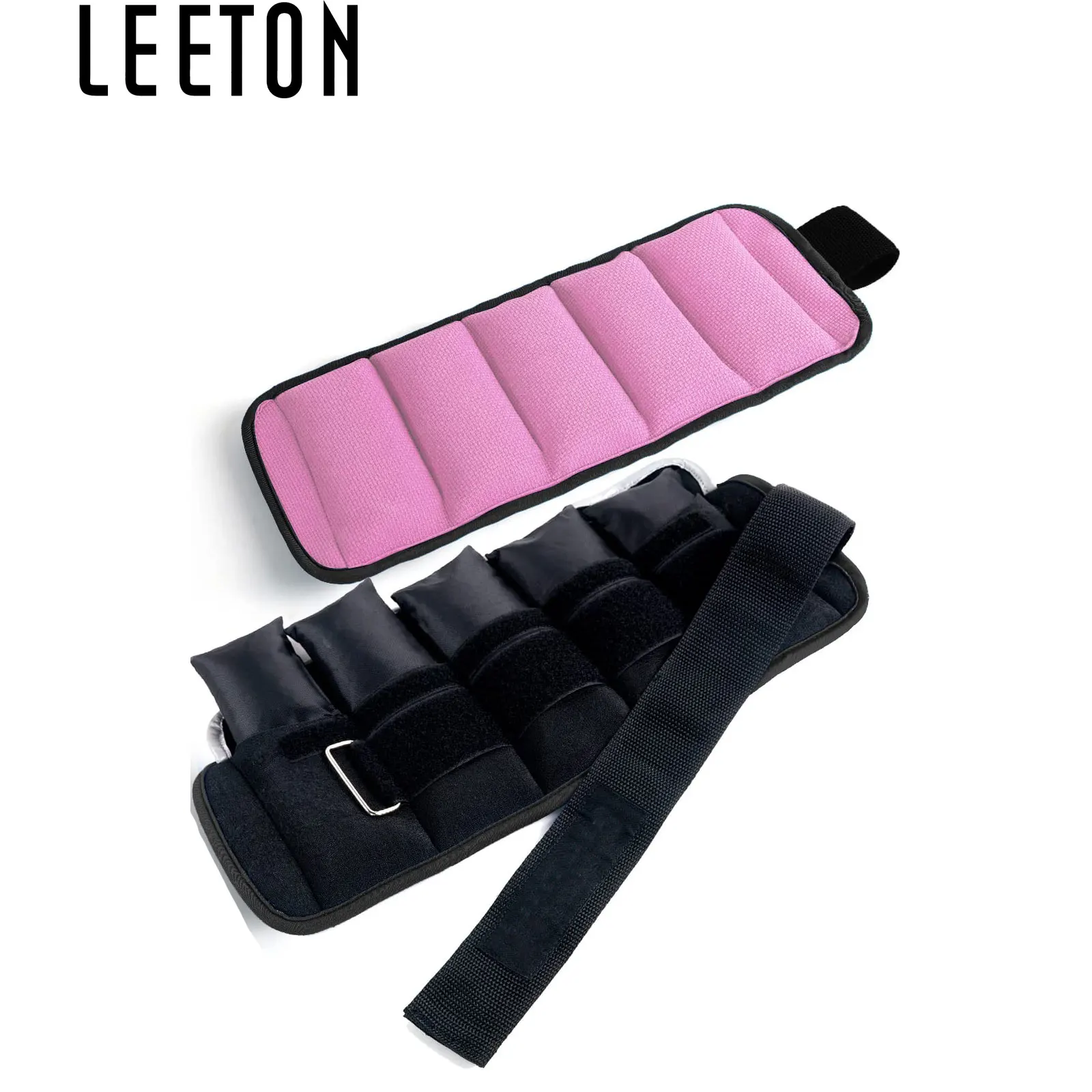 Adjustable Durable Padded Anti-Slip Ankle Weights for Gym Sessions product detail 2