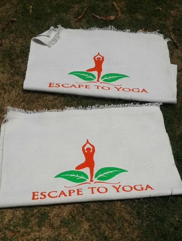 Wholesale Organic Cotton Yoga Mats For Studio 24x74 Inches 6 Mm Thick