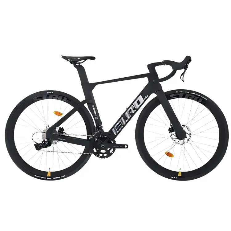 EUROBIKE 700C Full High Modulus Carbon Fiber Racing Road Bike 20/22/24 Speed Disc Brake System Included