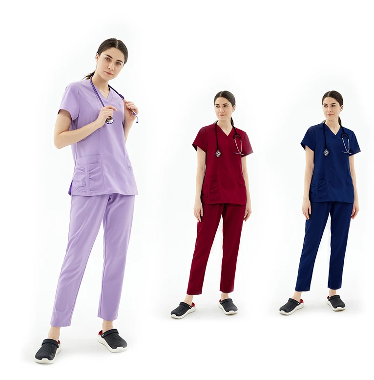 Best Quality Doctors And Nurses Female Scrub Nursing Uniform Sets