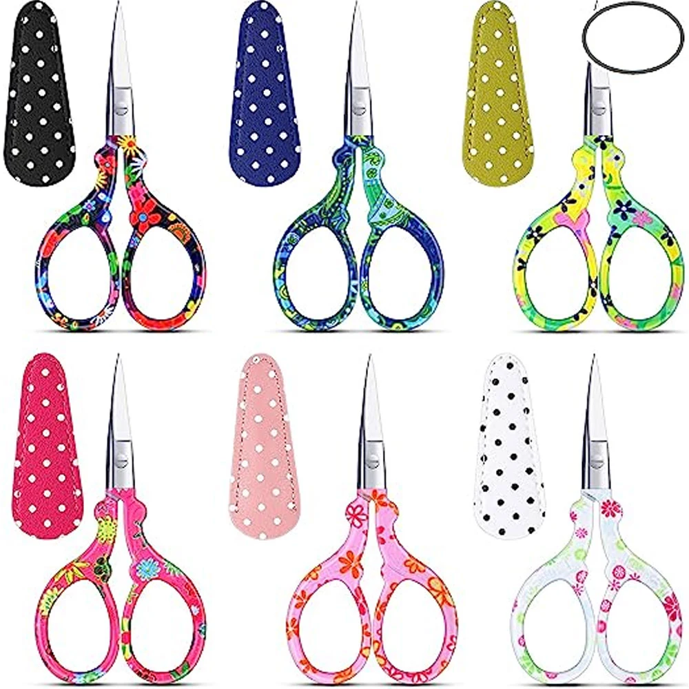 Stainless Steel Embroidery Scissor Wholesale Embroider Silver Color