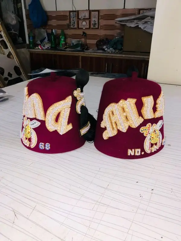 Mina Temple No 68 Shriner Fez,Oes Fez Buy Masonic Regalia Fez Fez