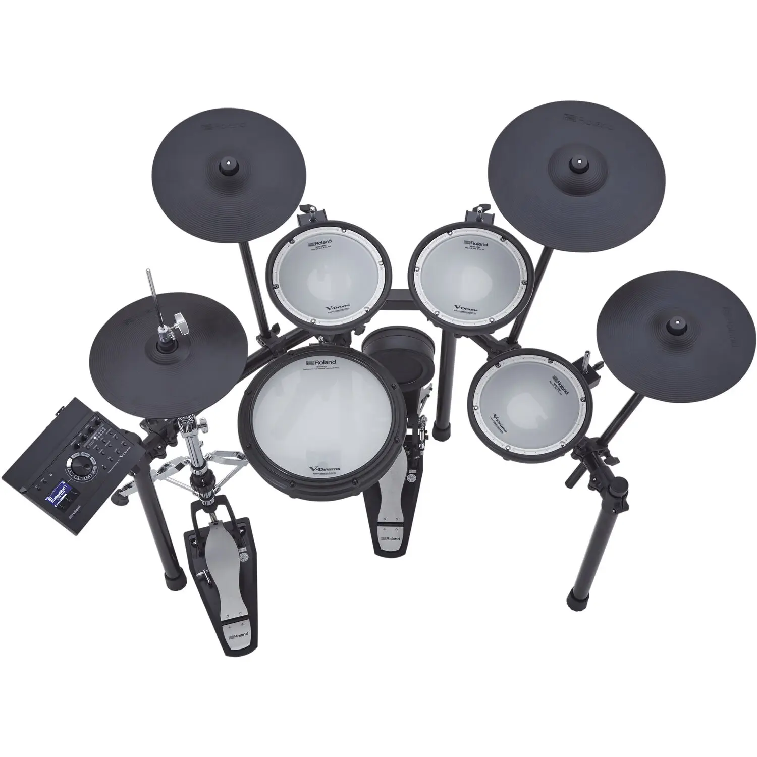 Alesis Dm10 Mkii Pro Electronic Drum Set Double Bass Essentials Bundle