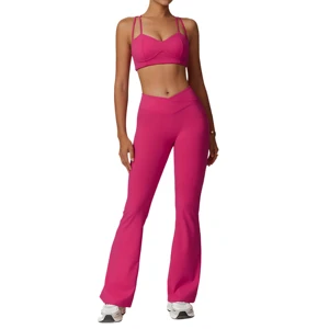 High Quality Sportswear Set Yoga Suit Sport Leggings Women Fitness Casual Sports Tracksuit Sexy Custom Logo Women's Yoga Sets