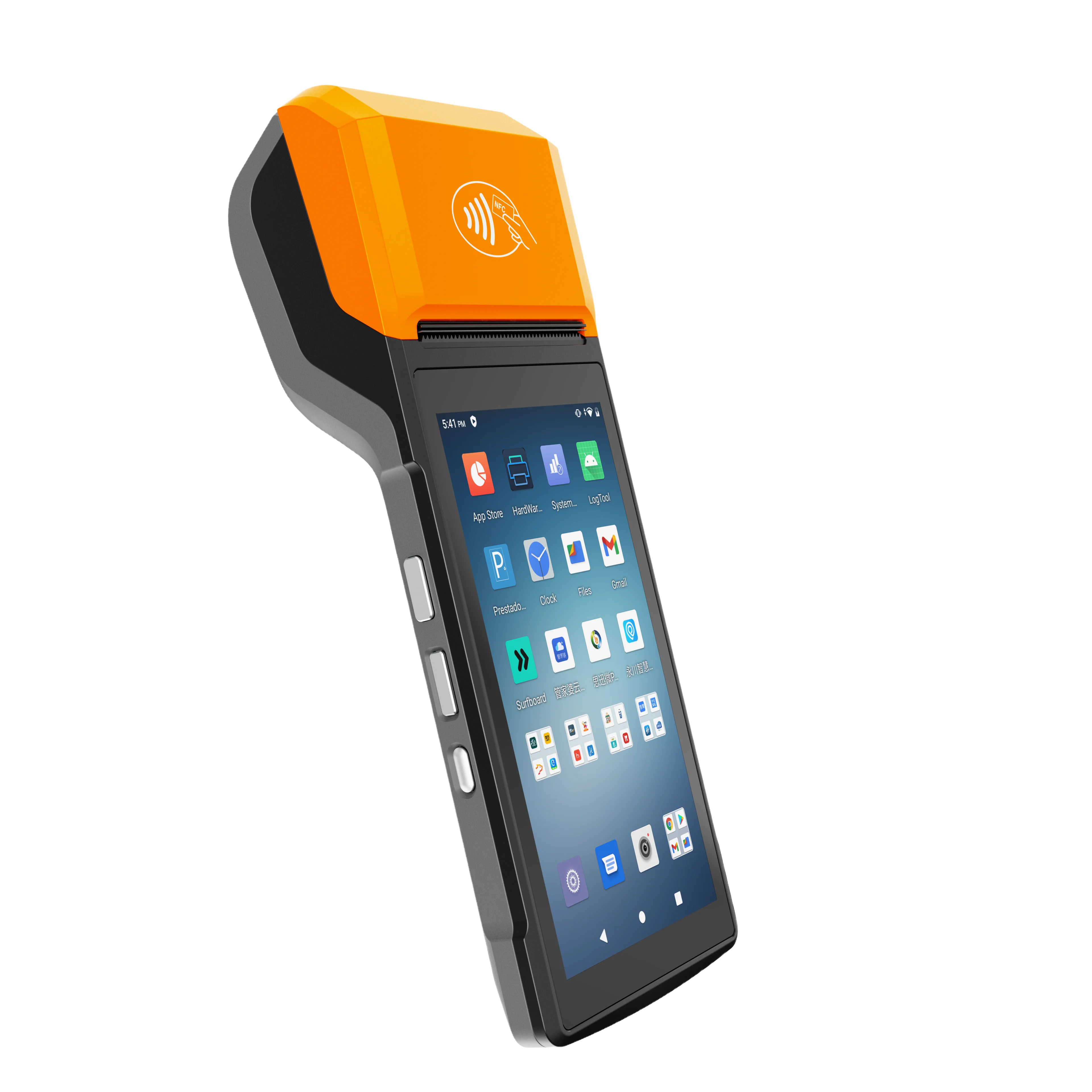 H10S Android 13 OS Touch Screen Handheld Point of Sale Pos Terminal Machine with Receipt Printer QR Barcode Scanner