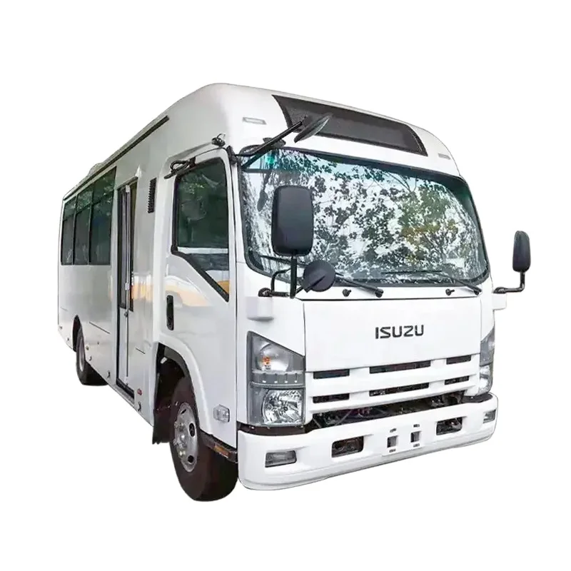 ISUZU MiniBus Diesel 4x2 LHD RHD Factory Customized City Passenger Car / 10-23 Seats Japanese School Bus Qingling ISUZU Mini Bus